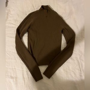 brandy melville ribbed turtleneck